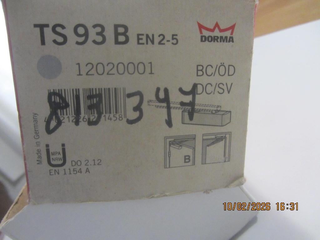 Ouvre/ferme porte DORMA ts 93 B et YALE., Bricolage & Construction, Enlèvement, Neuf