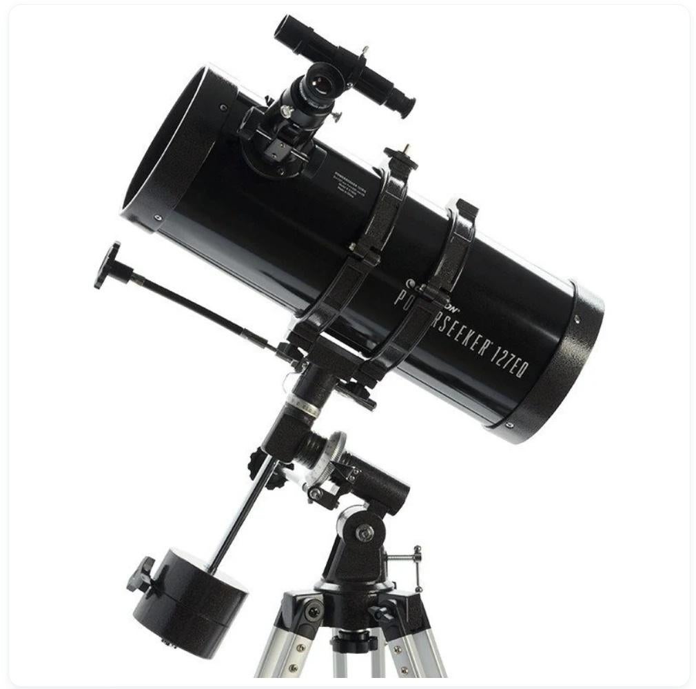 Telescope Celestron Powerseeker 127EQ "Etat neuf", TV, Hi-fi & Vidéo, Matériel d'optique | Télescopes, Comme neuf, Enlèvement