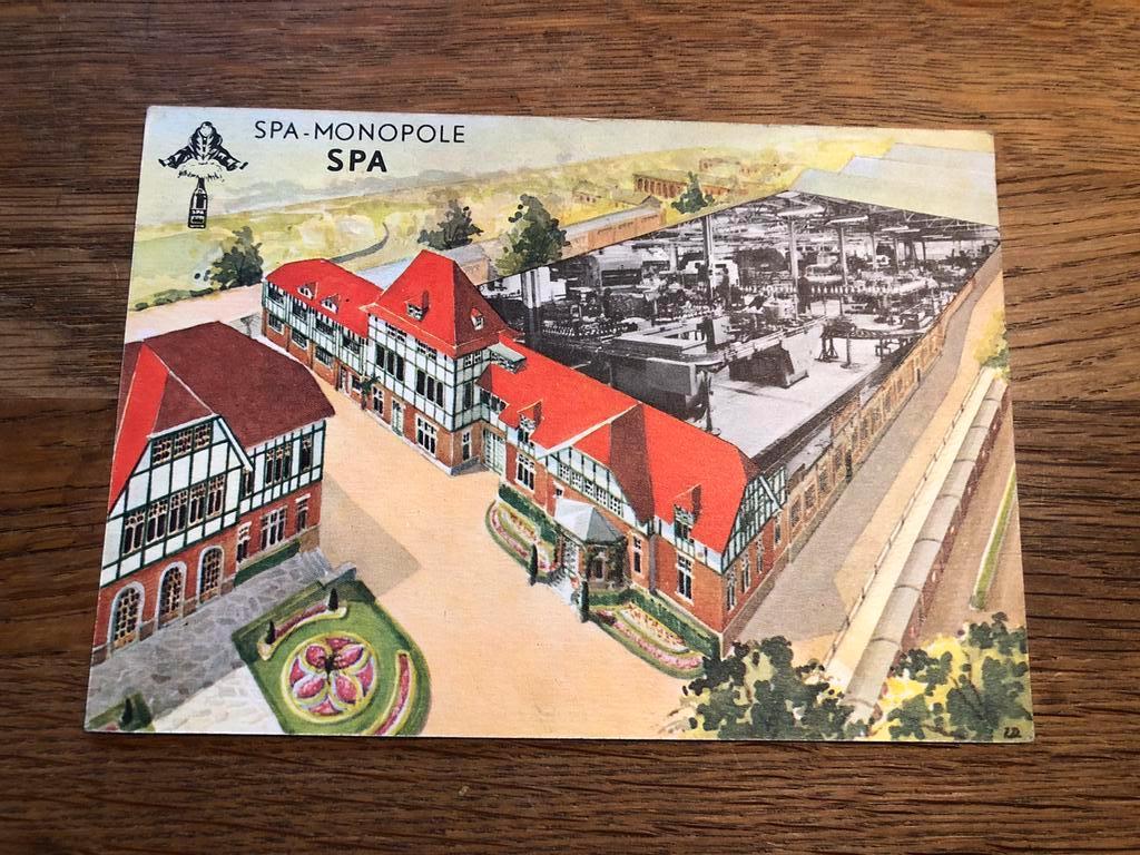 SPA monopole postkaart / prentkaart / ansichtkaart ' 50s, Verzamelen, Ophalen of Verzenden, Gebruikt, Overige typen