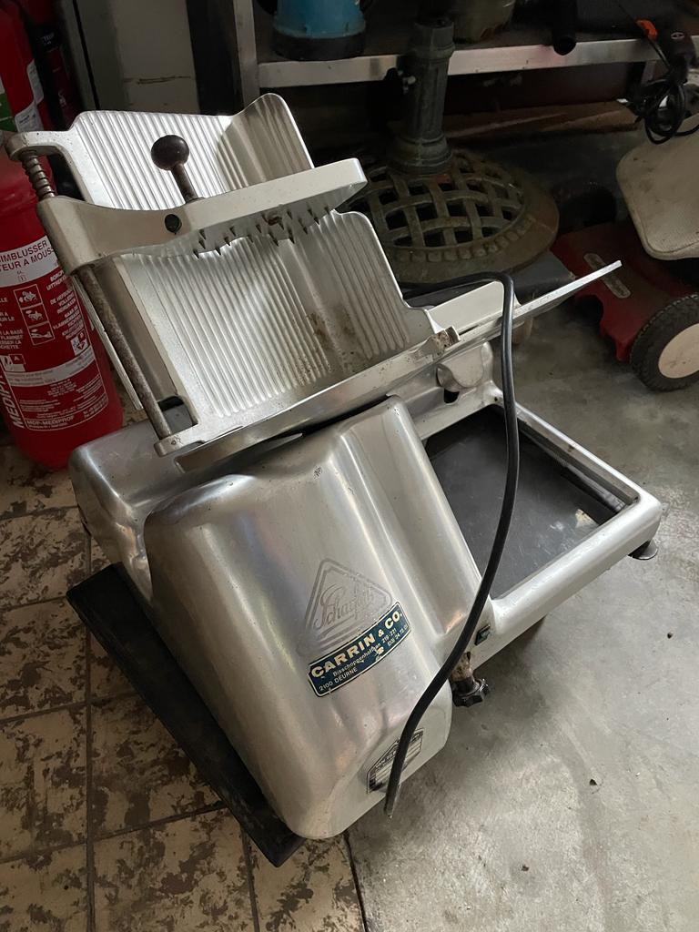 Machine à découper la viande professionnelle Scharfen, Enlèvement, Utilisé, Boulangerie et Boucherie