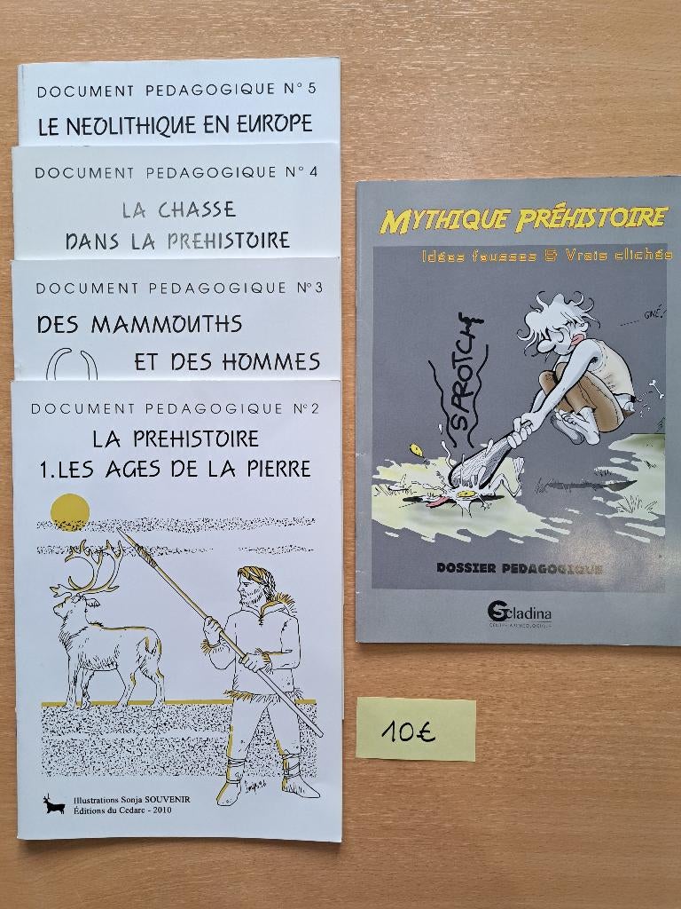 La préhistoire - Manuel scolaire Eveil, Enlèvement, Neuf, Primaire, Histoire