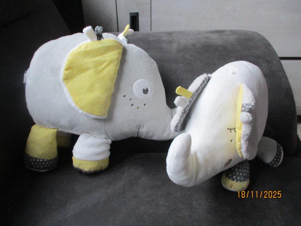 peluches éléphants Sauthon, Enfants & Bébés, Enlèvement ou Envoi, Comme neuf