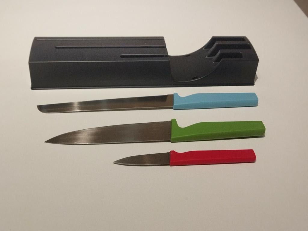 Couteaux de cuisine, Maison & Meubles, Enlèvement, Comme neuf