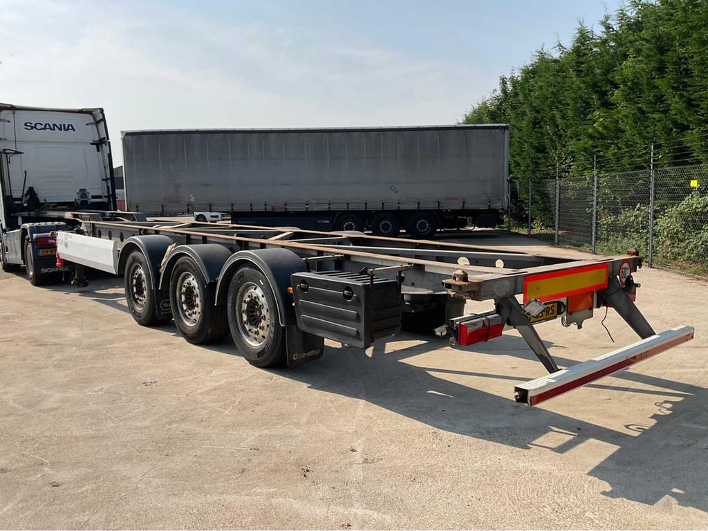 Remorque à châssis Van Hool Container 2017, Autos, Achat, Entreprise, Autres carburants, Remorques et Semi-remorques
