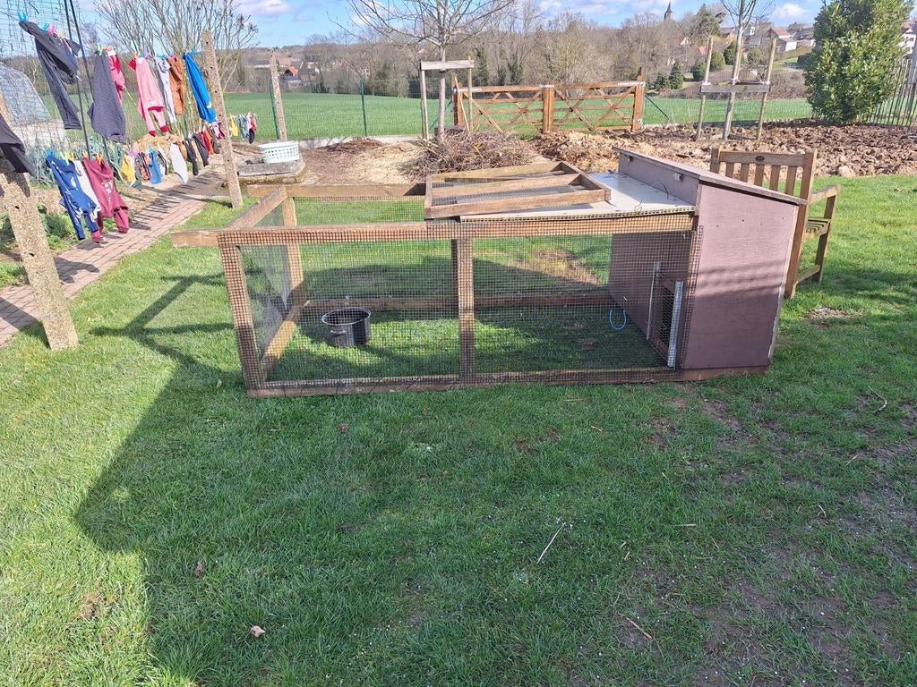 Konijnenhok, Dieren en Toebehoren, Ophalen, 60 tot 90 cm, Konijn, Ren