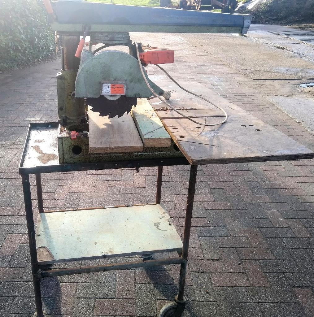 Radiaalzaag, Doe-het-zelf en Bouw, Ophalen, Afkortzaag