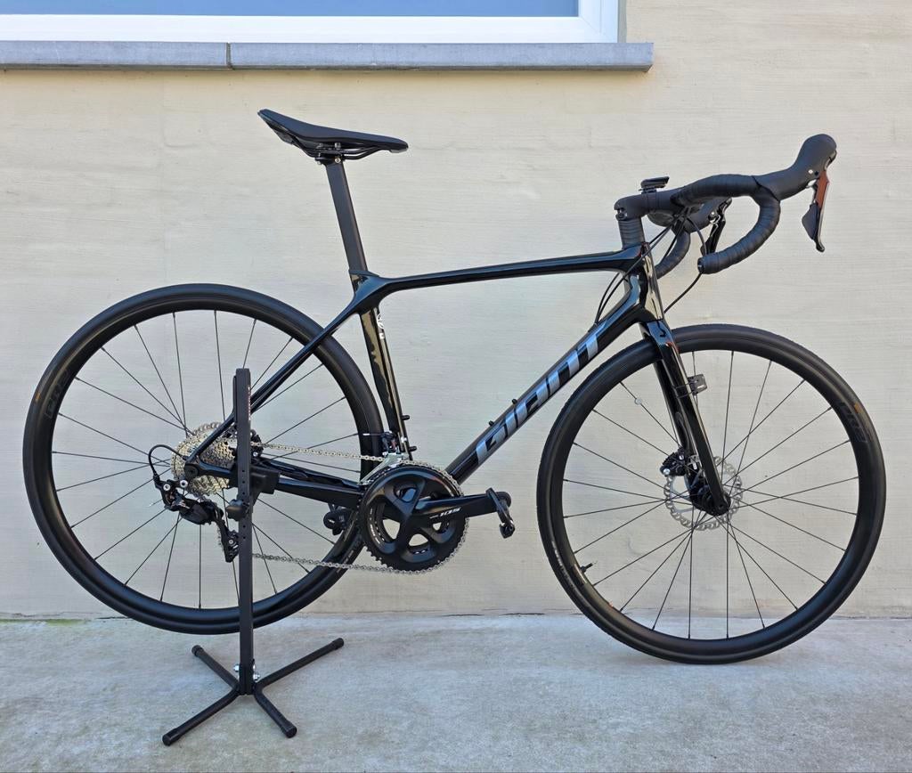 Giant TCR advanced 2 Carbon * 175km !! Als Nieuw **, Ophalen, Carbon, Giant