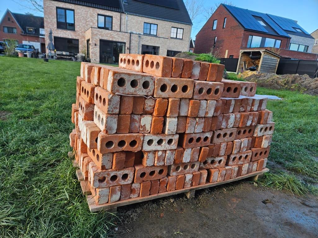 Briques de parement « Recup » Zevendonk en forme de Rhin de, Bricolage & Construction, Briques, Enlèvement