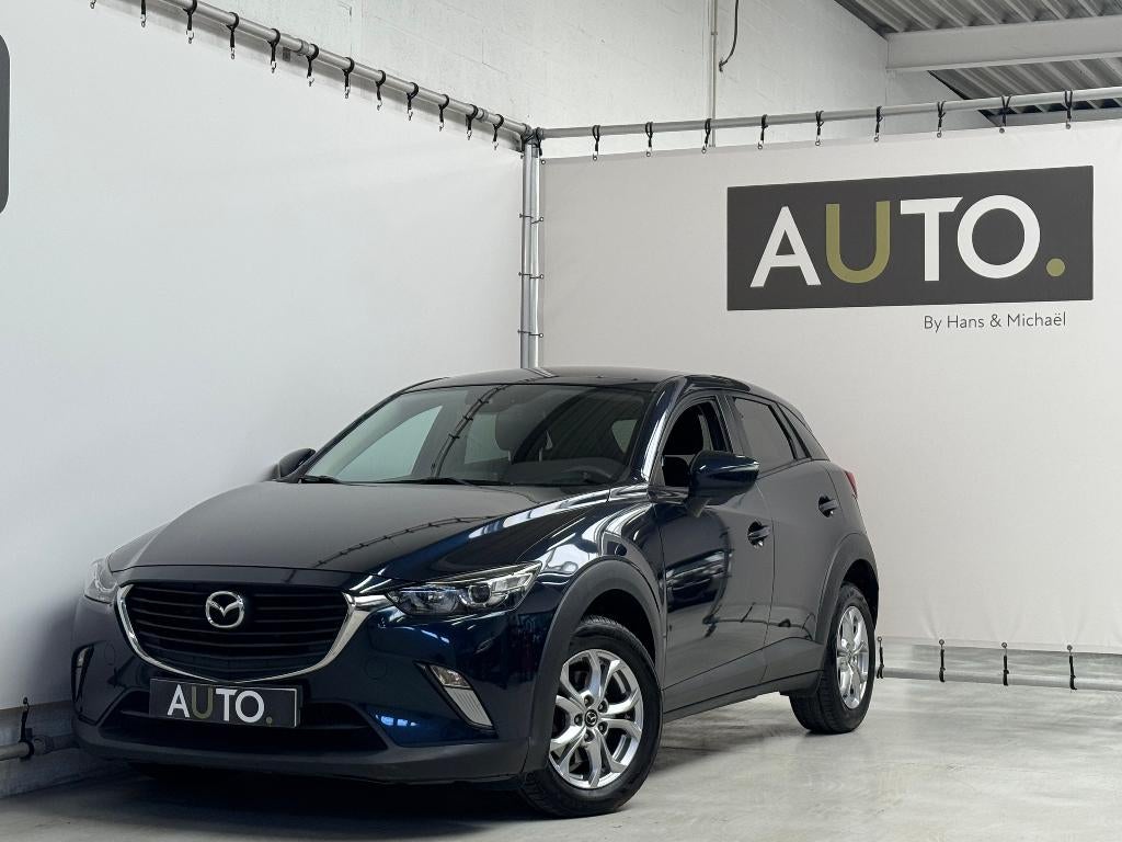 Mazda CX-3 1.5 SKYACTIV-D 2WD *NAVI*ZETELVERW*, Auto's, Mazda, Voorwielaandrijving, Stof, 4 cilinders, Blauw