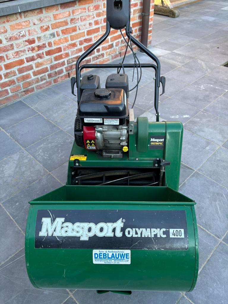 Masport Kooimaaier (2019), Tuin en Terras, Ophalen, Gebruikt, Opvangbak, Benzine-grasmaaier