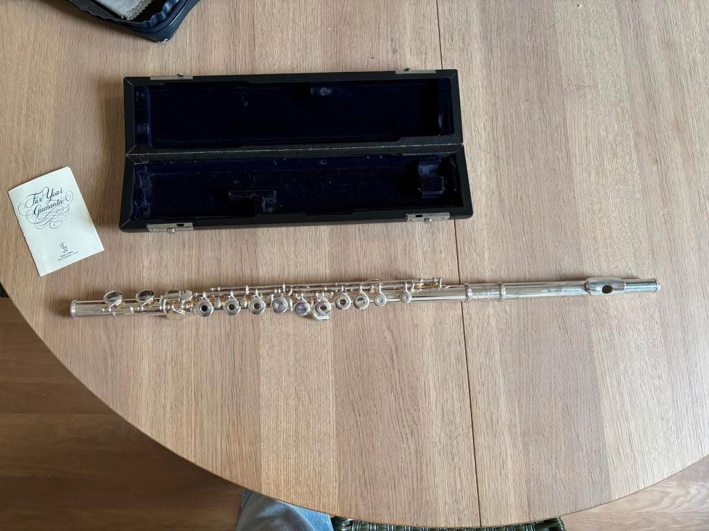 Dwarsfluit Trevor James TJ10IX, Muziek en Instrumenten, Blaasinstrumenten | Dwarsfluiten en Piccolo's, Ophalen, Gebruikt, Dwarsfluit