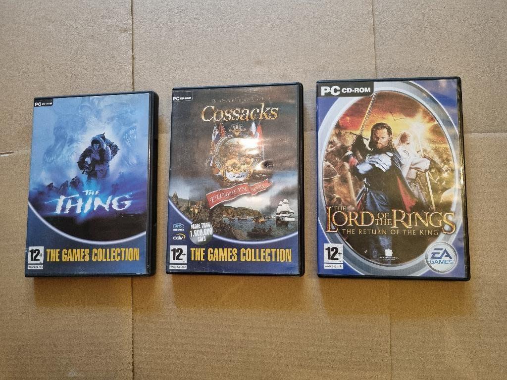 Lot van 10 PC-Games, Games en Spelcomputers, Ophalen of Verzenden, Gebruikt