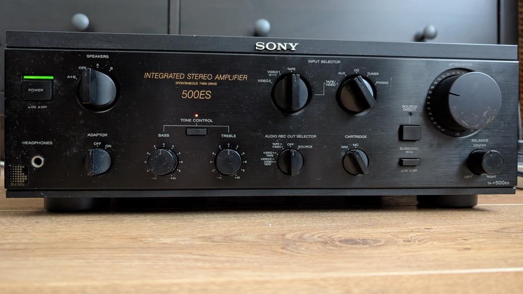 Sony ES TA-F500Es versterker, Audio, Tv en Foto, Versterkers en Ontvangers, Ophalen, Sony