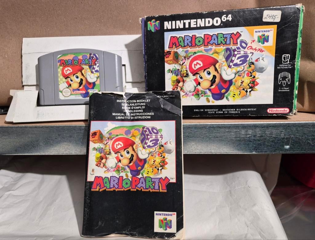 Mario Party sur Nintendo 64 complet, Enlèvement ou Envoi