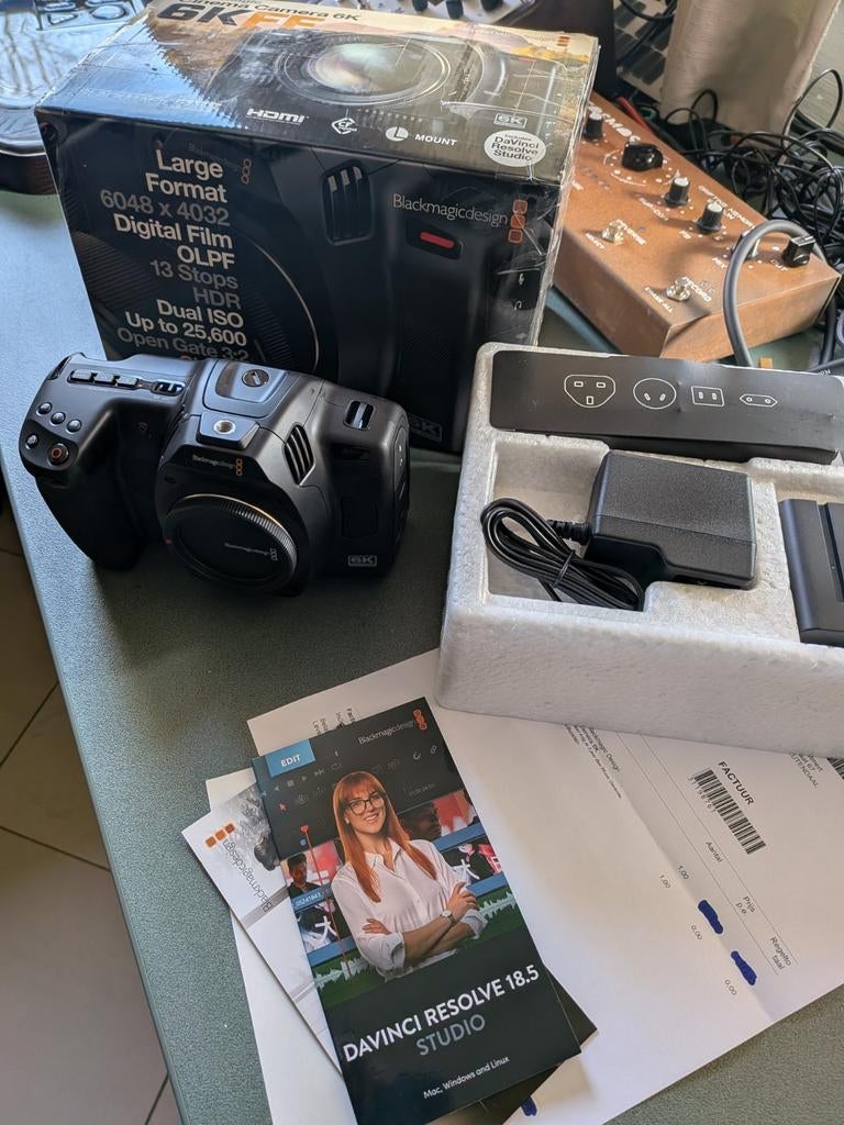 Caméra de cinéma Blackmagic 6K plein format, monture L, 12/2, TV, Hi-fi & Vidéo, Enlèvement ou Envoi, Caméra