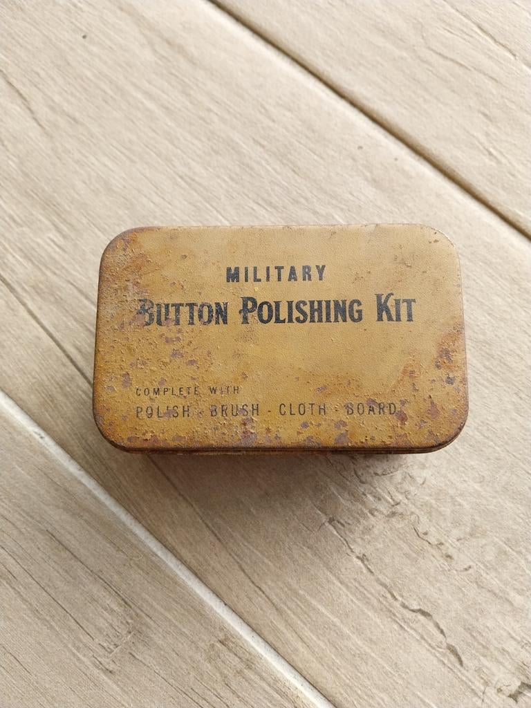 US ww2 button polishing kit, Ophalen of Verzenden