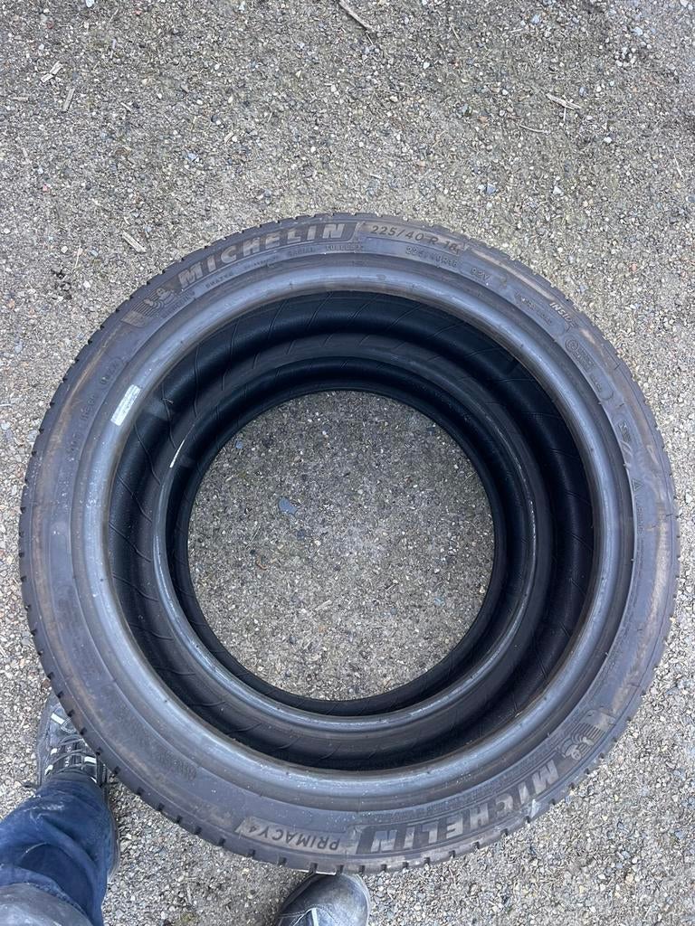 Michelin 225/40/18, Auto diversen, Velgenbomen, Ophalen, Zo goed als nieuw