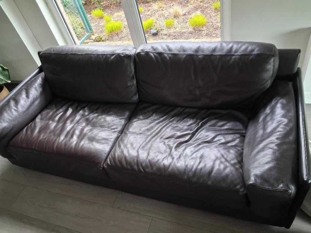 Lederen salon, Ophalen, Gebruikt, Leer