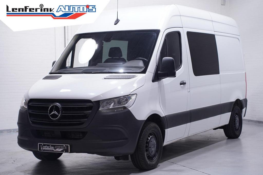 Mercedes-Benz Sprinter 314 CDI 143 pk L2H2 Dubbel Cabine Air, Auto's, Bestelwagens en Lichte vracht, Bedrijf, ABS, Airconditioning