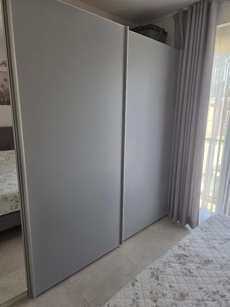 Kleerkast met schuifdeuren, Huis en Inrichting, Ophalen, Overige materialen, Met deur(en), 200 cm of meer