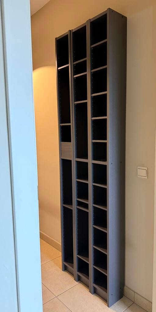 Kolomkast / CD rek / DVD rek / wandmeubel, Huis en Inrichting, Ophalen, Met plank(en), 200 cm of meer, Zo goed als nieuw