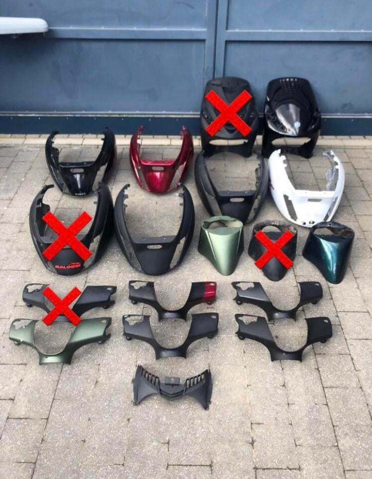 Piaggio zip kappen, Fietsen en Brommers, Ophalen of Verzenden