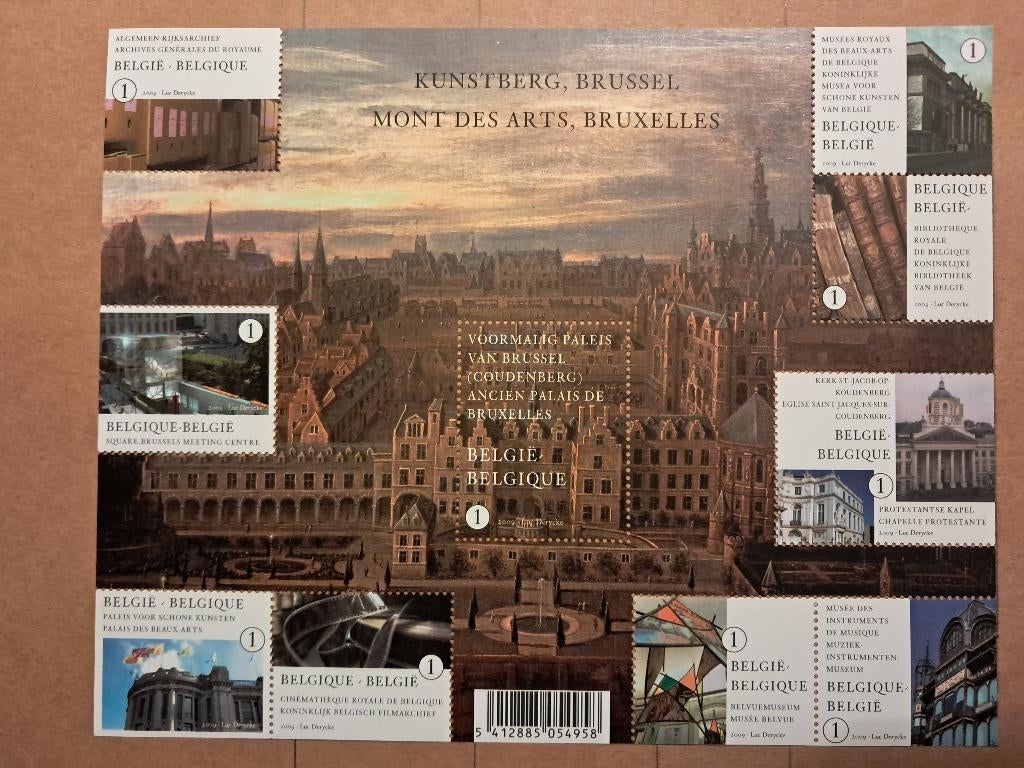 België Blok 171 ** Kunstberg Brussel, Postzegels en Munten, Ophalen of Verzenden, Zonder stempel, Postfris, Postfris