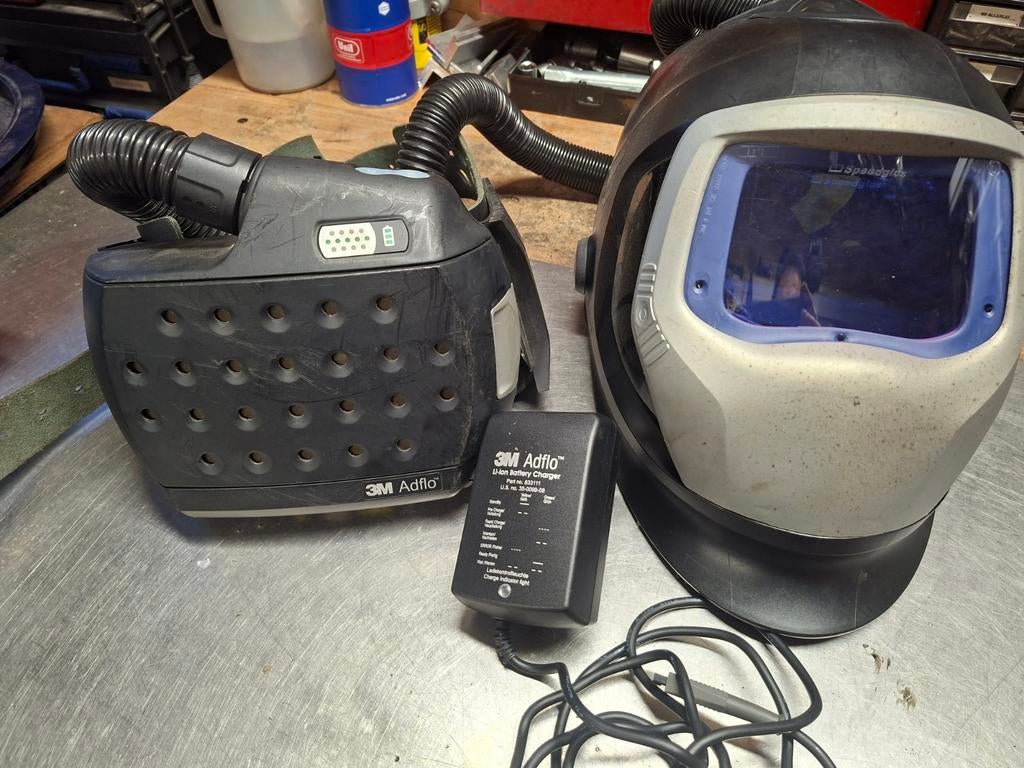 Speedglas 3m laskap met luchtfilter, Ophalen