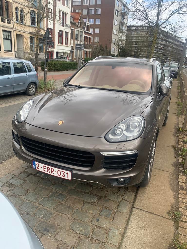 Porsche cayenne s e-hybrid, Auto's, Automaat, Cayenne, Beige, Leder