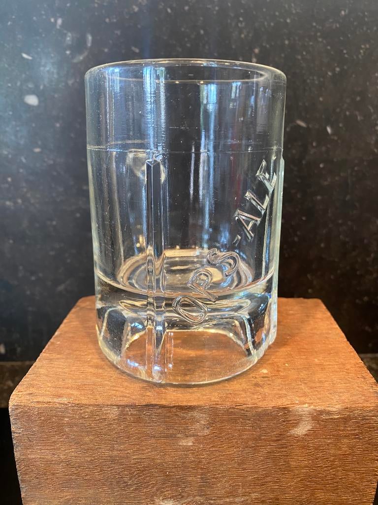 OPS-ALE chope / bierpul glas (brouwerij Cornelissen Opitter), Ophalen of Verzenden, Gebruikt, Pul(len), Overige merken