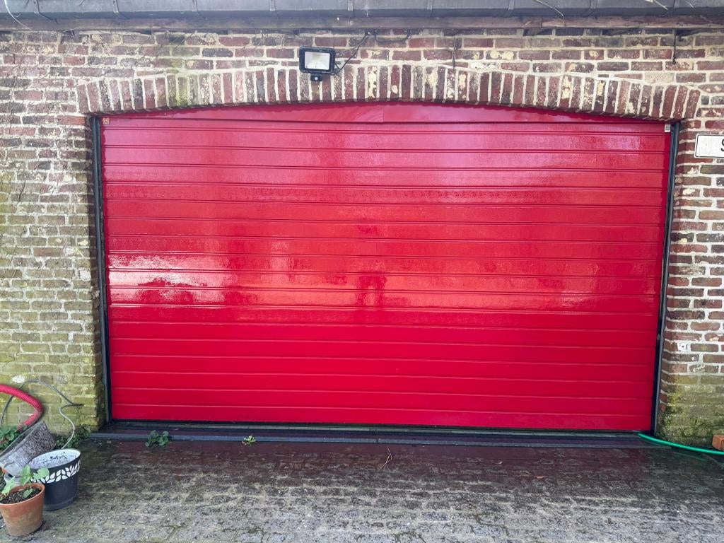 sectionale poort B 4,0 x H 2,3, Enlèvement, Utilisé, Porte de garage, Métal