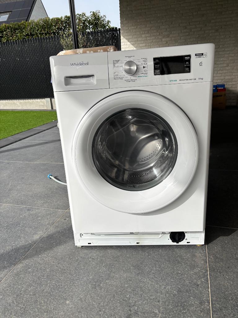 Wirlpool wasmachine, Elektronische apparatuur, Wasmachines, Ophalen, 1200 tot 1600 toeren, Gebruikt, Energieklasse A of zuiniger