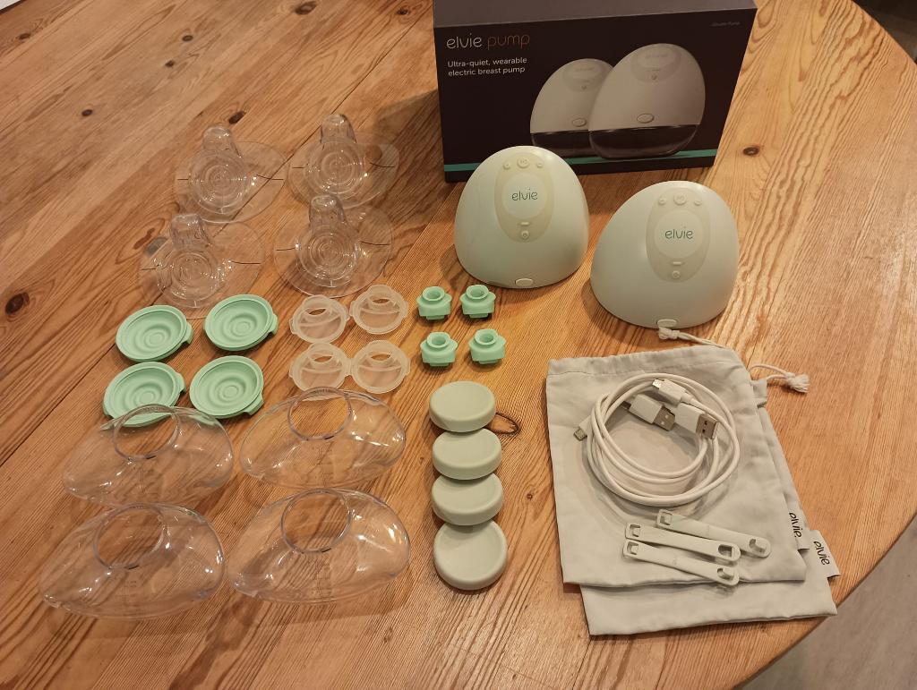 Elvie pump Elektrische borstkolf dubbelzijdig, Kinderen en Baby's, Ophalen, Zo goed als nieuw, Borstkolf