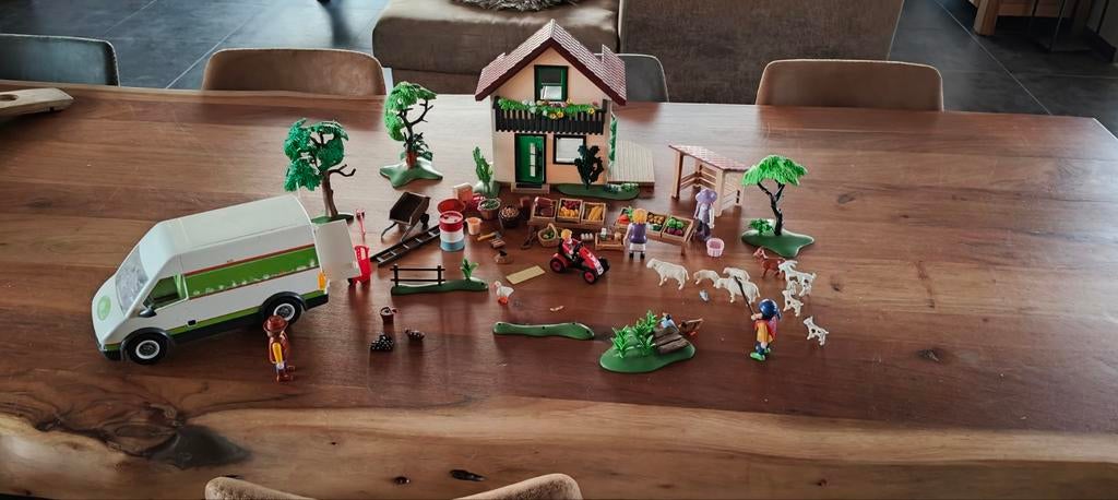 Playmobil bio boerderij met extra