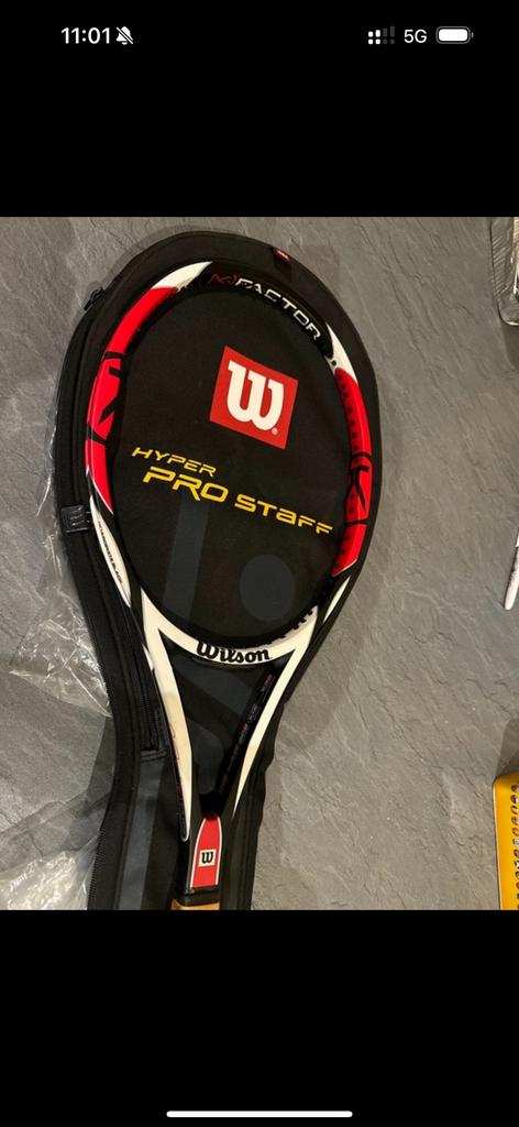 Tennisracket, Sport en Fitness, Tennis, Ophalen of Verzenden, Zo goed als nieuw, Wilson, Racket