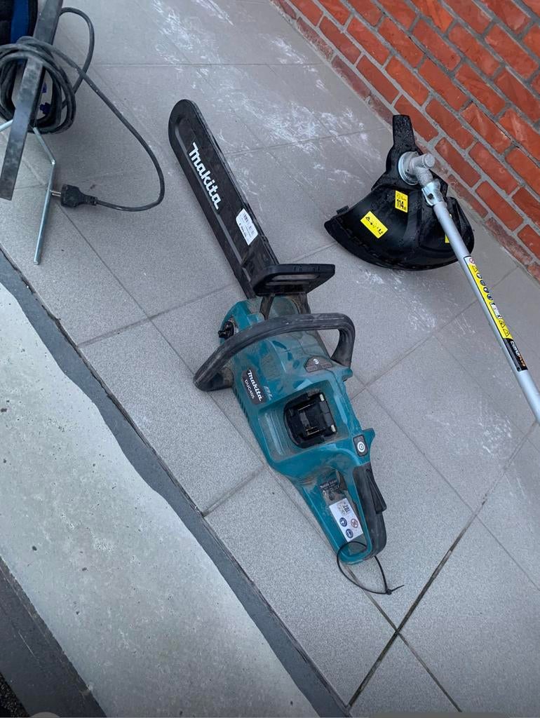 Makita kettingzaag, Tuin en Terras, Ophalen, Zo goed als nieuw