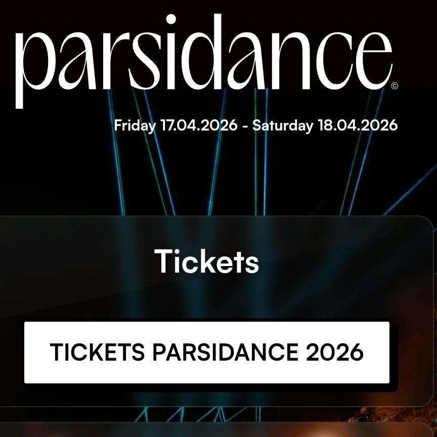 Zaterdag ticket Parsidance 18 april 2026, Tickets en Kaartjes