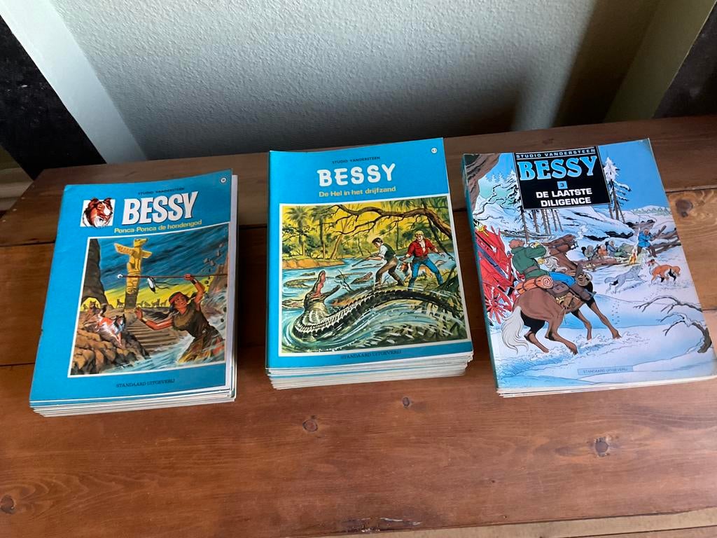 Bessy, Plusieurs BD, Enlèvement, Utilisé