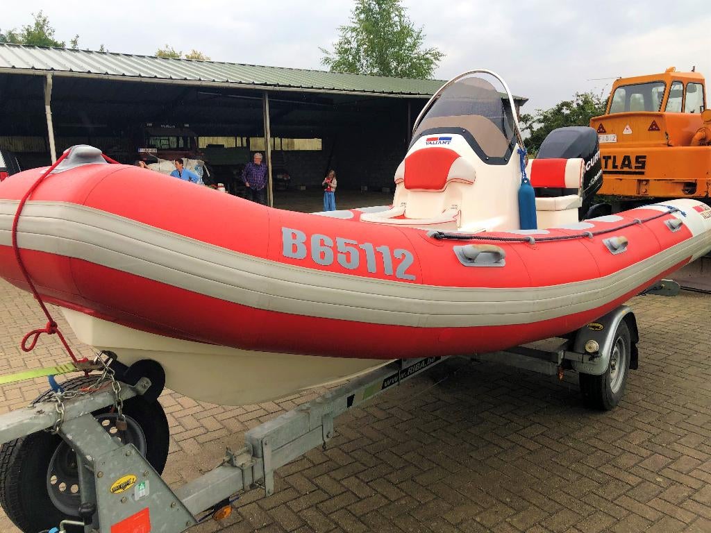 Rubberboot - RIB - Vailant-Vanguard 570 in uitstekende staat, Watersport en Boten, Rubberboten, Gebruikt, 120 tot 200 pk, Benzine