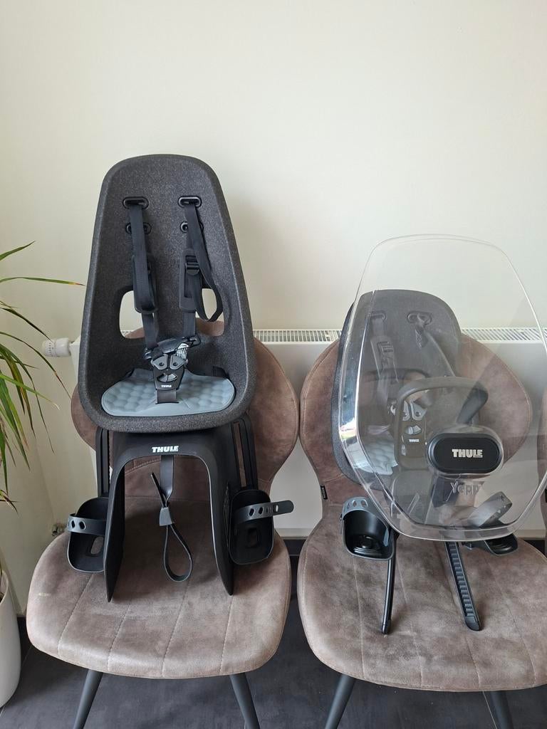 Fietsstoel Thule Yepp Nexxt Maxi en Thule Yepp voorzitje fie, Fietsen en Brommers, Fietsaccessoires | Fietsstoeltjes, Ophalen