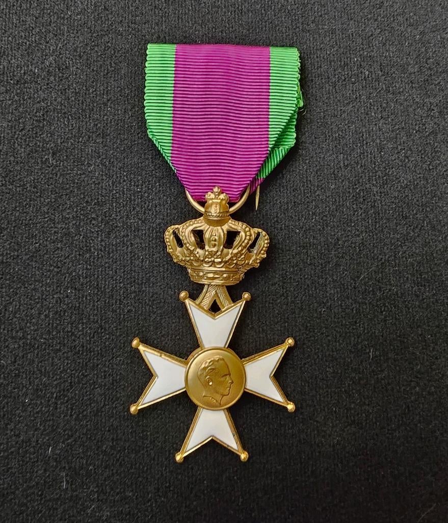 Medaille veteranen Léopold 3 militaire Belgische Orde België, Verzamelen, Ophalen of Verzenden