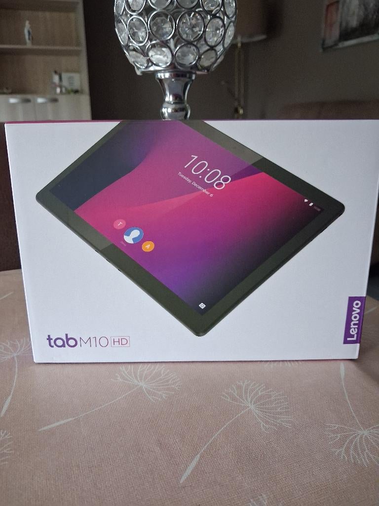 Nieuwe tablet Lenovo M 10 HD zwart, Usb-aansluiting, 32 GB, Nieuw, 12 inch