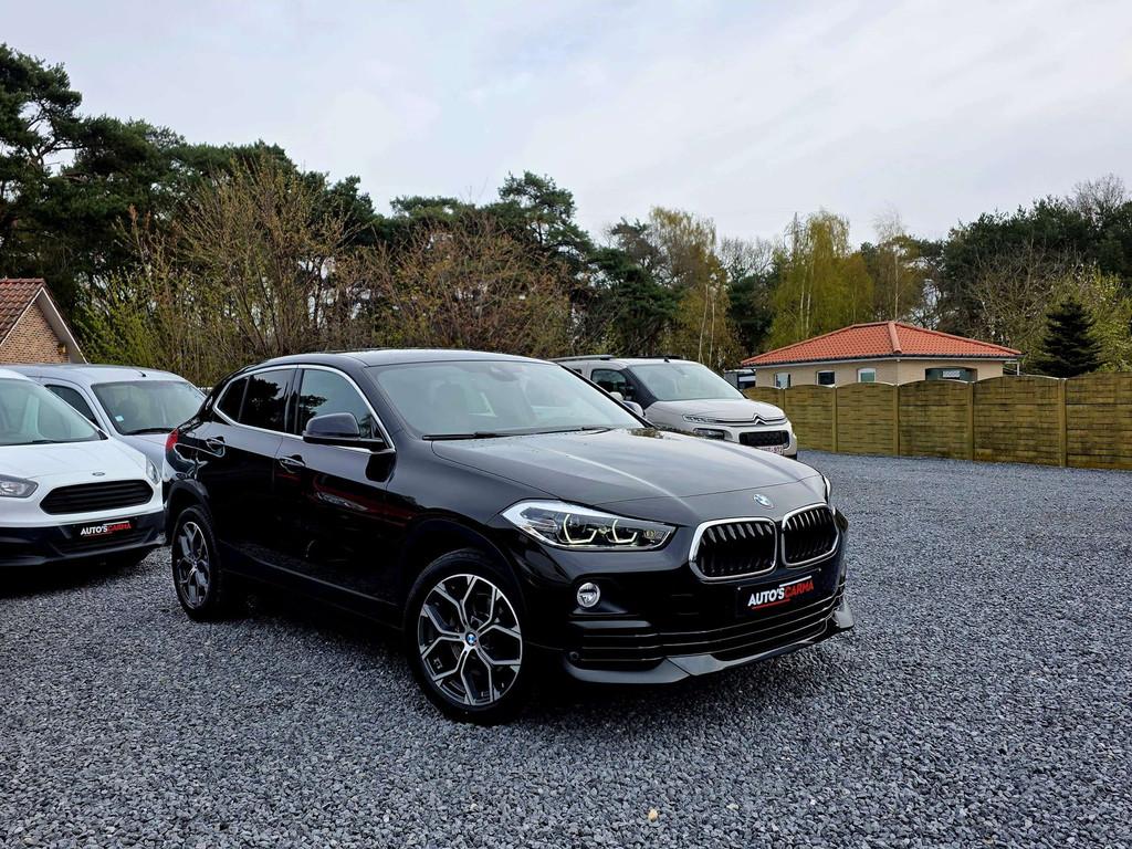 BMW X2 Benzine Automaat Airco ParkeerS Led Xenon Leder *, Auto's, BMW, Automaat, X2, Gebruikt, Zwart