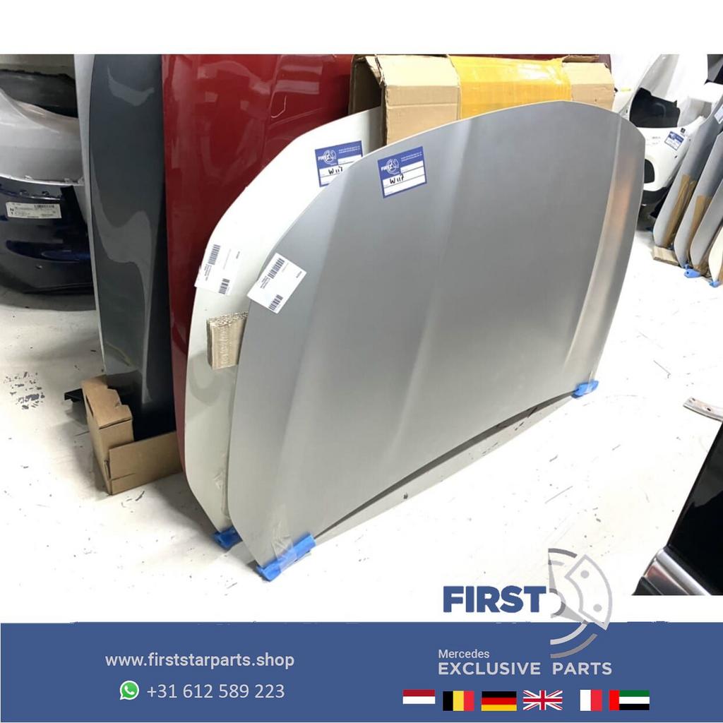 W117 C117 X117 CLA MOTORKAP ORIGINEEL Mercedes 2013-2018 WIT, Utilisé, -, Capot moteur, Avant