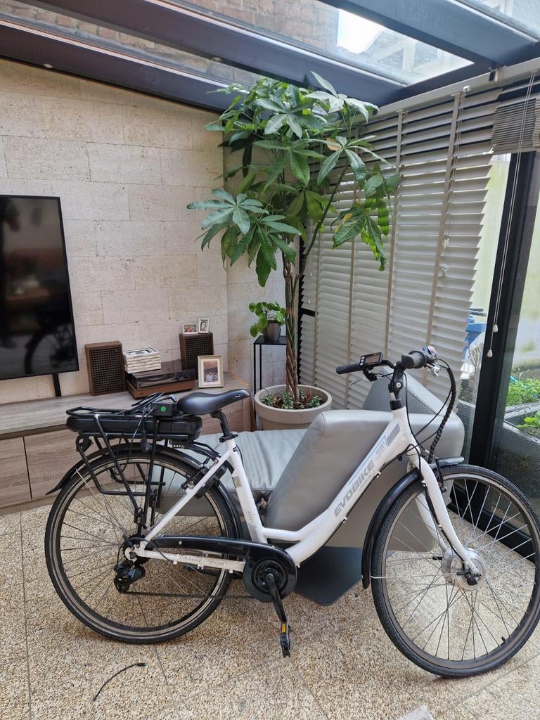 Evobike minerva electrische fiets, Autres marques, 47 à 51 cm, 50 km par batterie ou plus, Enlèvement