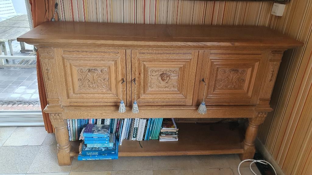 buffet bas/buffet, 25 à 50 cm, Klassiek, Moins de 100 cm, 150 à 200 cm