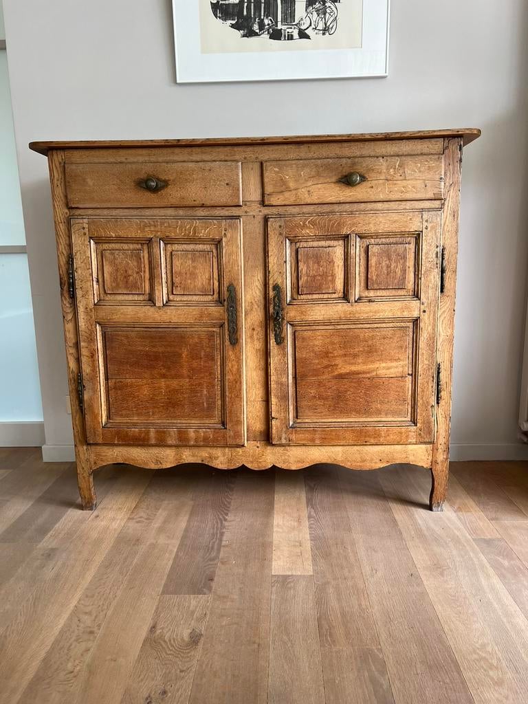 Antieke Vlaamse boerenkast 1850-1880, Ophalen