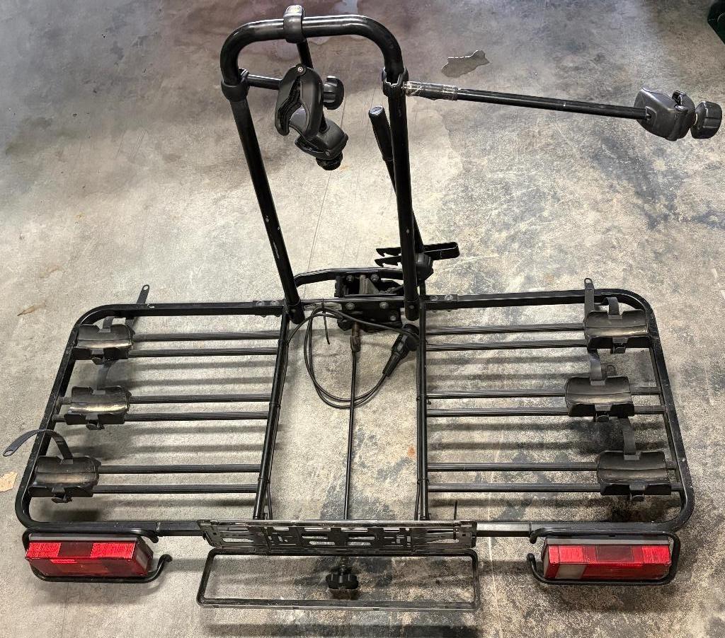 Fietsdrager trekhaak 3 fietsen Thule, Ophalen, 3 fietsen of meer, Gebruikt, Trekhaakdrager