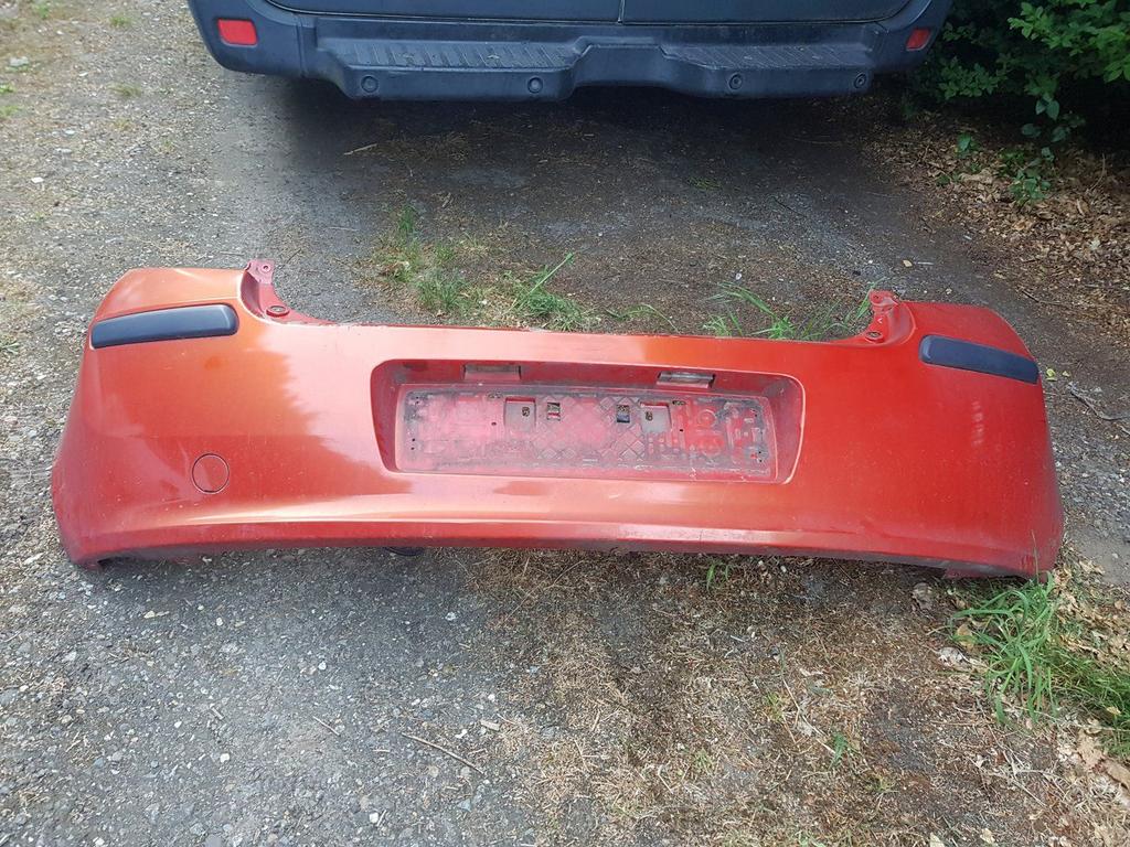 RENAULT CLIO 3 ACHTERBUMPER MET KLEURCODE, Auto-onderdelen, Carrosserie, Bumper, Achter, Gebruikt, Ophalen of Verzenden