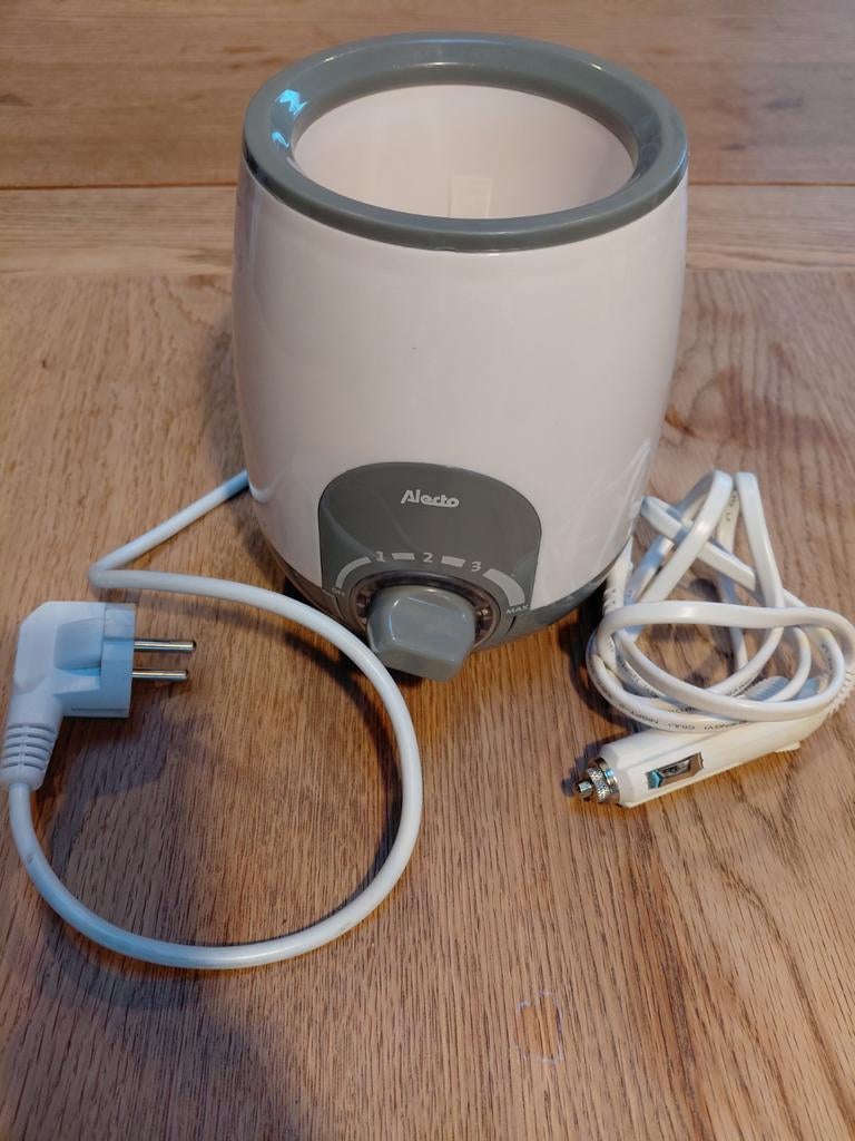 Fleswarmer thuis & op reis - Bottle warmer home & on the roa, Ophalen of Verzenden, Zo goed als nieuw, Flessen- of potjesverwarmer